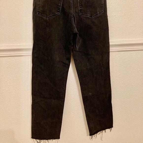 Madewell | Jeans | Madewell Classic Straight Jean Lunar Wsh Raw Hem | Poshmark
